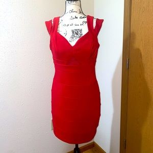 EMERALD SUNDAE Bodycon Red Sexy Dress XL #43
